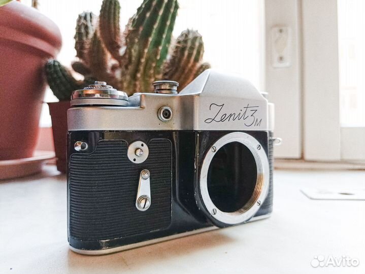 Пленочный фотоаппарат Зенит 3М + объектив
