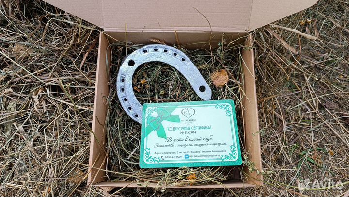 Подкова сувенир для подарка