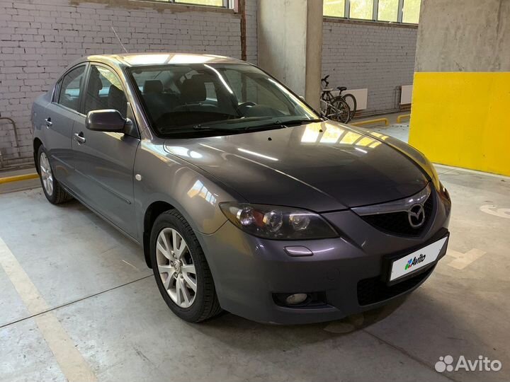 Mazda 3 1.6 МТ, 2008, 92 400 км