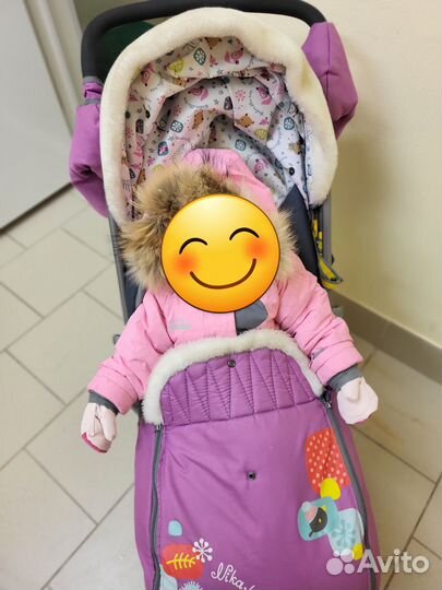 Санки коляска nika kids