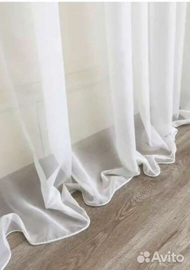 Тюль Вуаль новый готовый