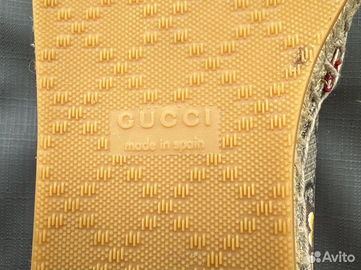 Эспадрильи gucci женские 35,5