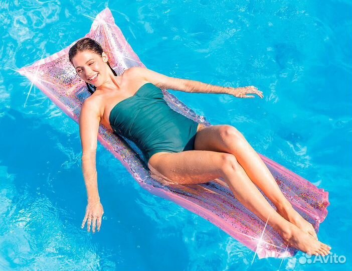 Пляжный матрас Intex Блеск 170х53 см 58720