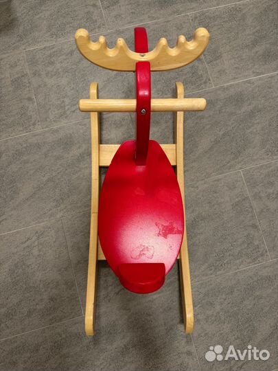 Каталка-качалка лось Икеа