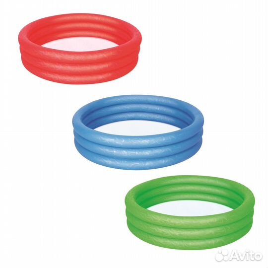 Бассейн детский надувной от 2 лет, глубина 25-30 с