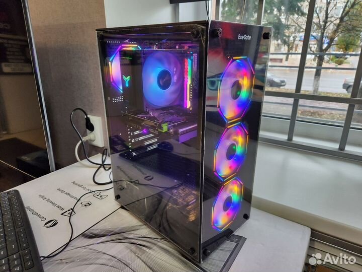 Игровой Intel Core i5-10400F, 16Gb, RTX 3050 8гб