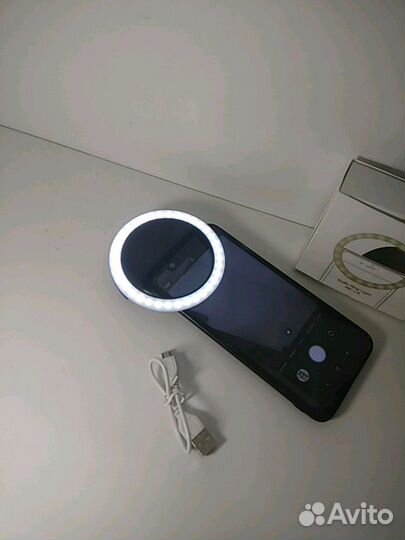 Селфи-кольцо вспышка фронтальная IOS, Android