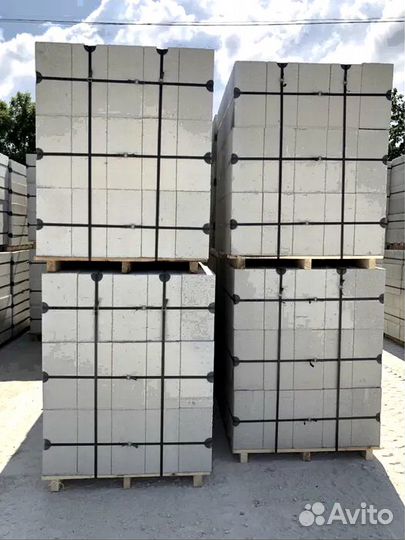 Газоблок. Газобетонные блоки 75х200х600