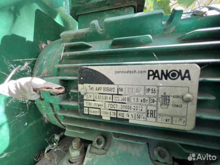 Вентилятор радиальный 1.5квт 380в nevatom panova