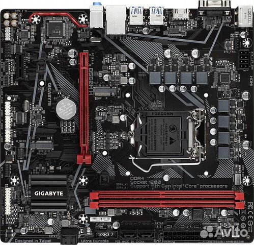 Материнская плата Gigabyte B560 S1200 matx B560M H