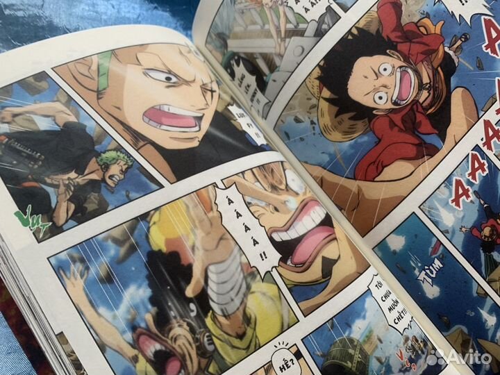 One Piece Stampede 2 части манга Ван пис в цвете