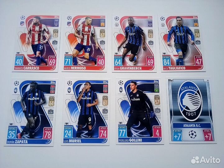 Topps Лига Чемпионов уефа 2021-2022. Match Attax