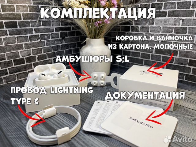 AirPods Pro (Гарантия + Чехол )