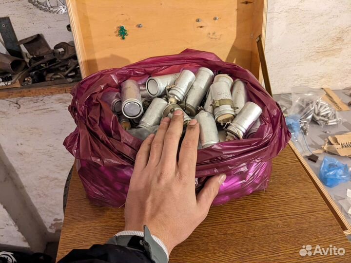 Советские электролитические конденсаторы