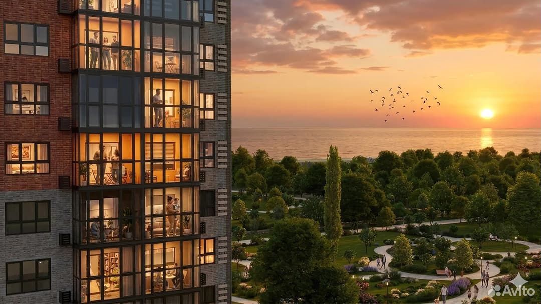 1-к. квартира, 40,7 м², 4/12 эт., Херсон