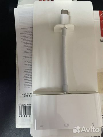 Адаптер Apple usb-c/vga mj1l2zm