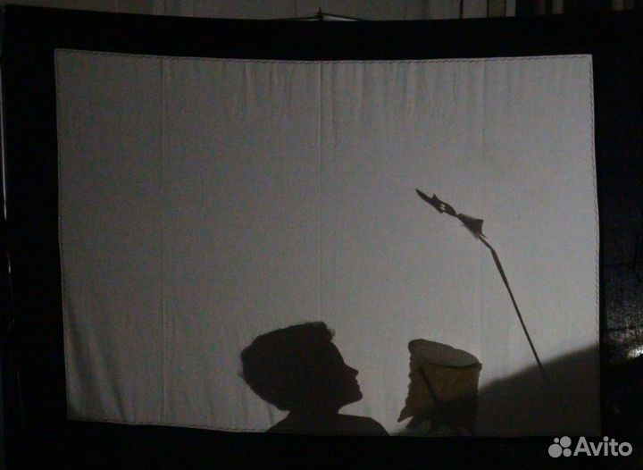 Ширма с аллюминиевым корпусом для театра теней
