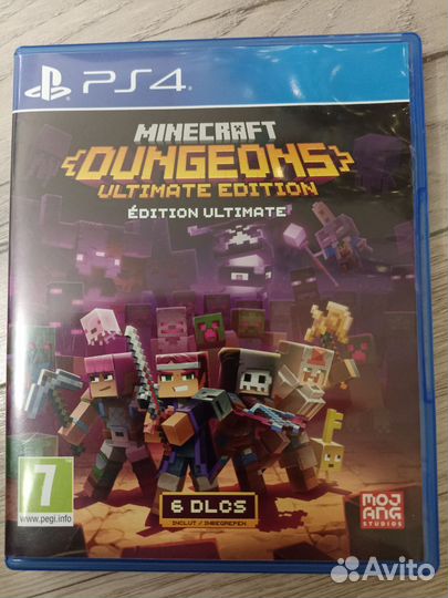 Игра ps4 Minecraft Dungeons Ultimate Edition