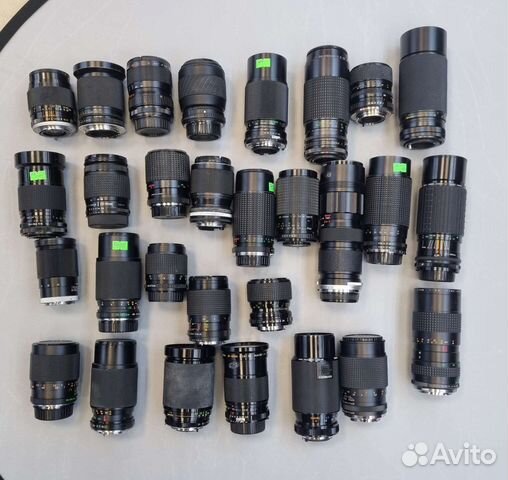 Мануальные ретро объективы Minolta/Yashica/Olympus