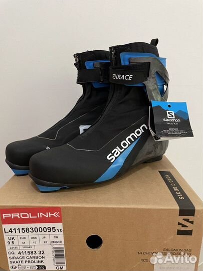 Лыжные ботинки Salomon s race carbon