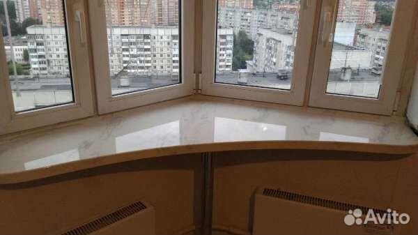 Подоконник из искусственного камня