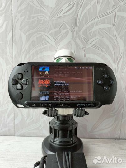 Sony psp e1008 100 игр прошитая
