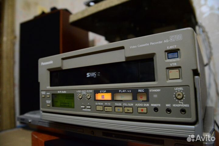 Видеомагнитофон panasonic ag-5700 s-vhs