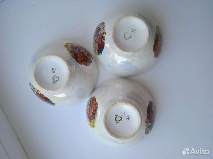 Фарфоровая пиала Песочное Мадонна перламутровая