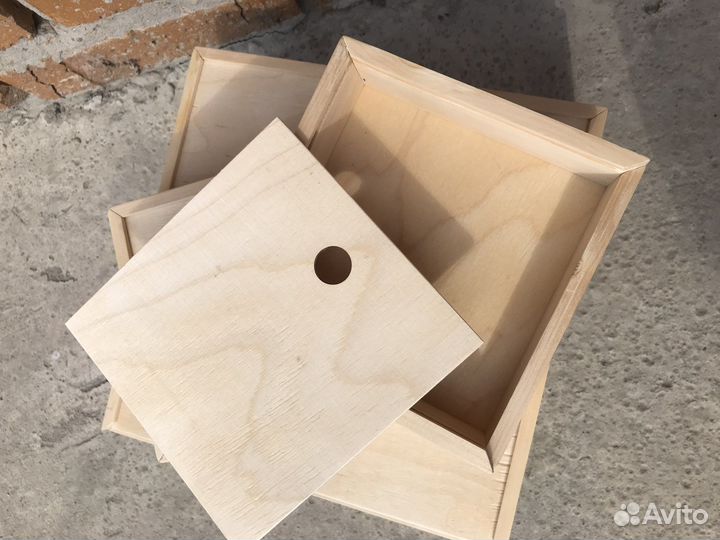 Деревянные ящички, пенал