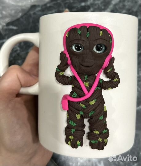 Кружка ручной работы Грут