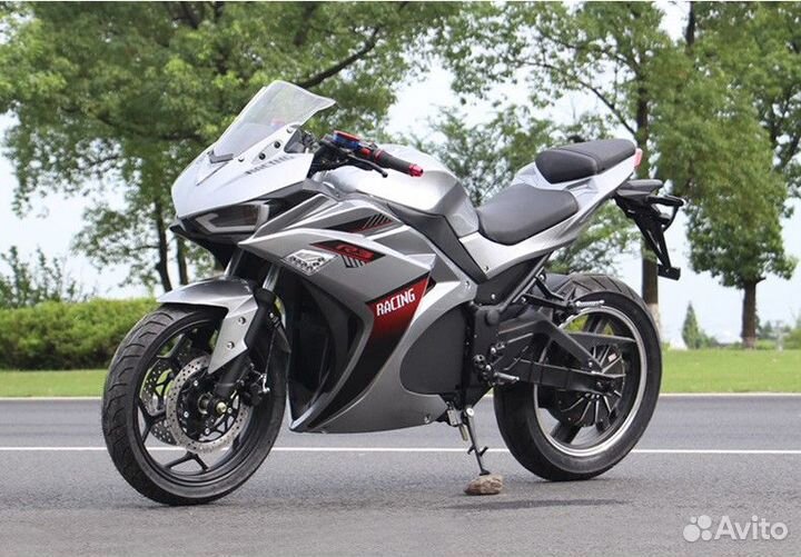 Электромотоцикл Yamaha R3, 3 кВт, 45 Ah