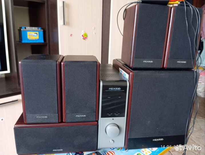 Акустические колонки 5.1