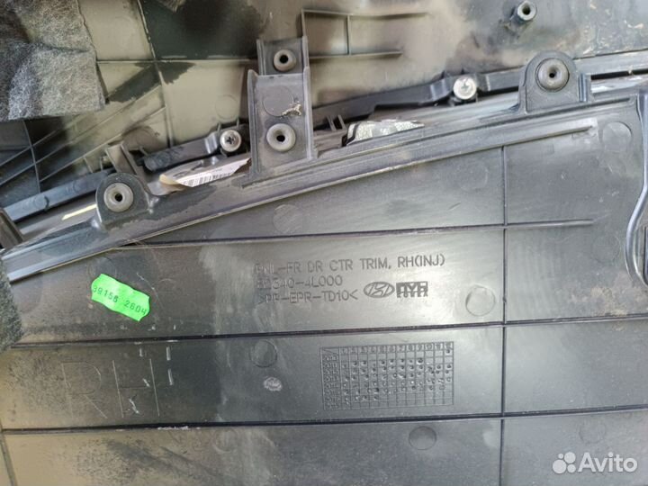 Накладка двери правой Hyundai Solaris