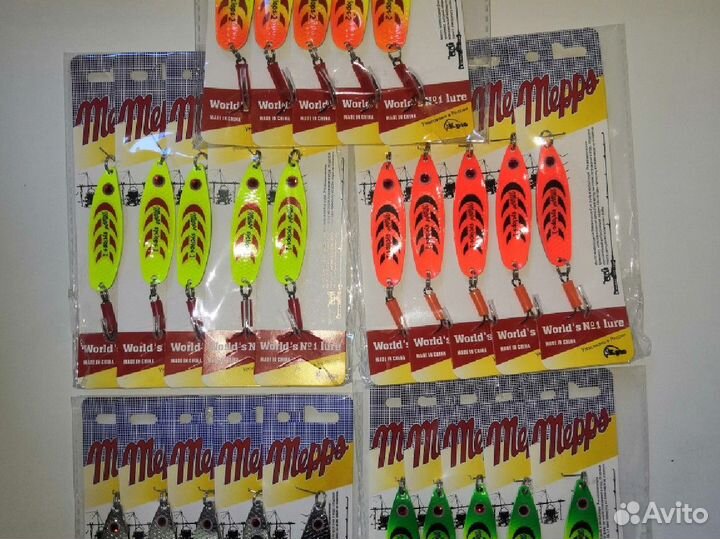 Колебалки mepps