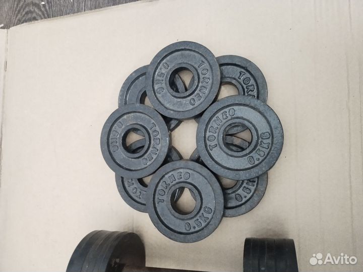 Продам гантели разные