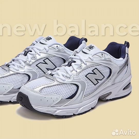 Кроссовки New balance 530 белые