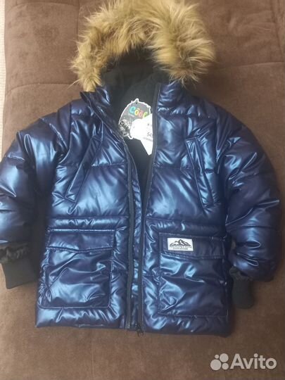 Пуховик для мальчика 110