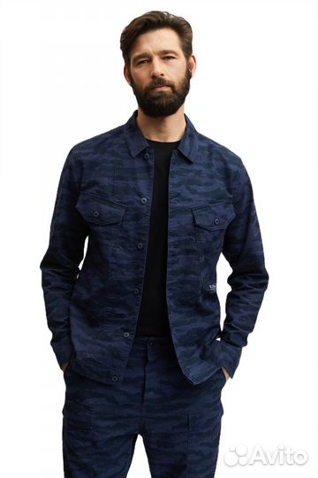 Denham куртка-рубашка оригинал