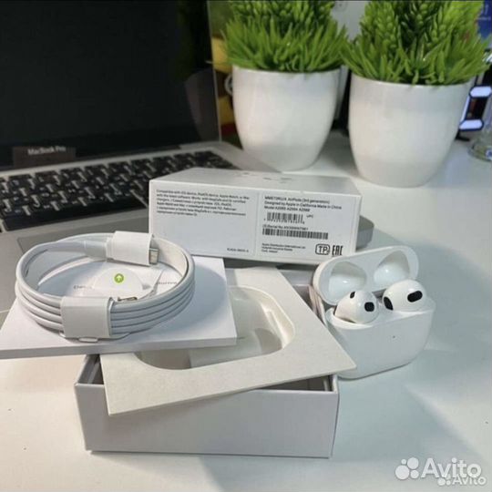 Беспроводные наушники Airpods 3 premium