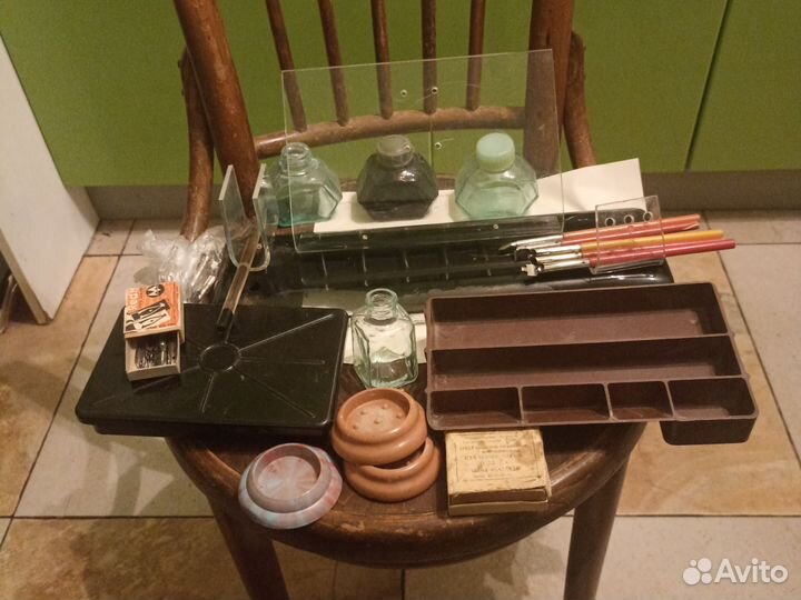 Винтажные письменные, канцелярские принадлежности