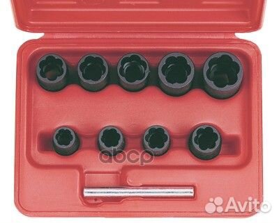 Набор головок для скругленного крепежа ATF-5071