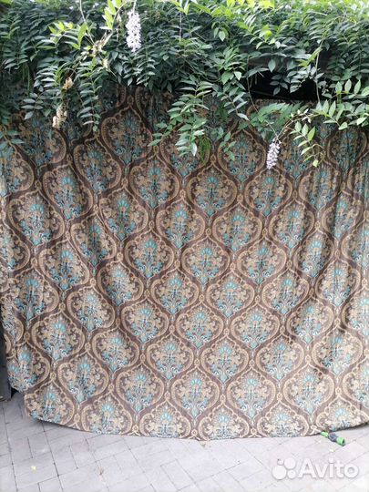 Шторы, портьеры для высоких потолков