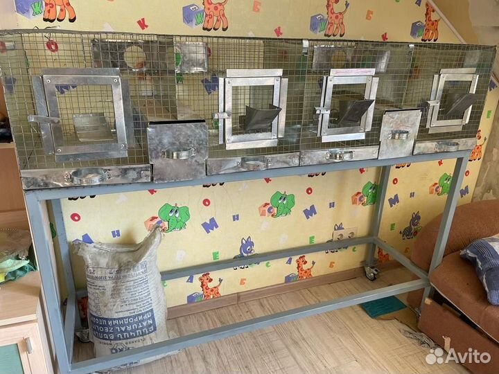 Фермерская клетка для шиншилл,кроликов и др