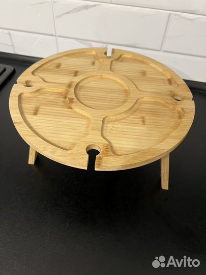Менажница из дерева/столик сервировочный