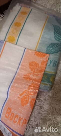 Новый набор кухонных полотенец дни недели