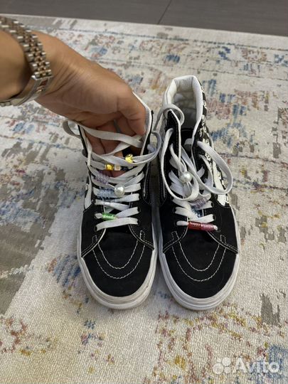 Кеды vans высокие