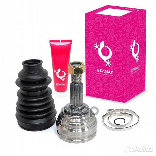 Шрус наружный BM.OCJ.080, LADA Largus (8 кл., 2