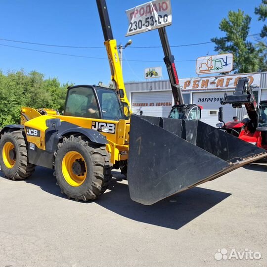 Телескопический погрузчик JCB 550-80, 2014