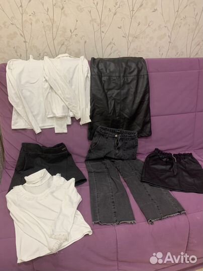 Вещи пакетом на девочку 140