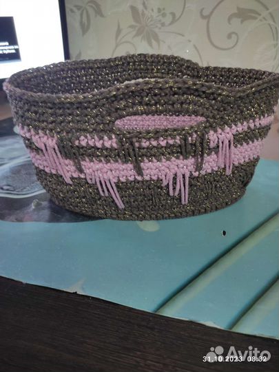 Корзина плетеная для хранения